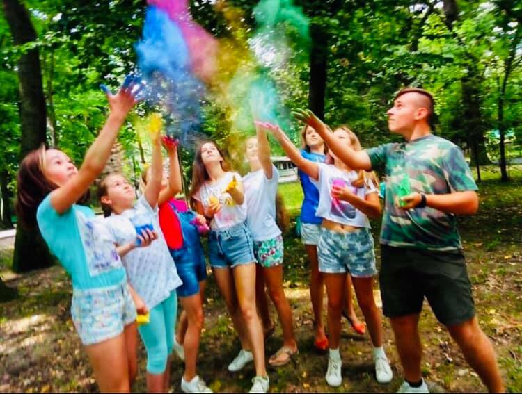 табір за містом