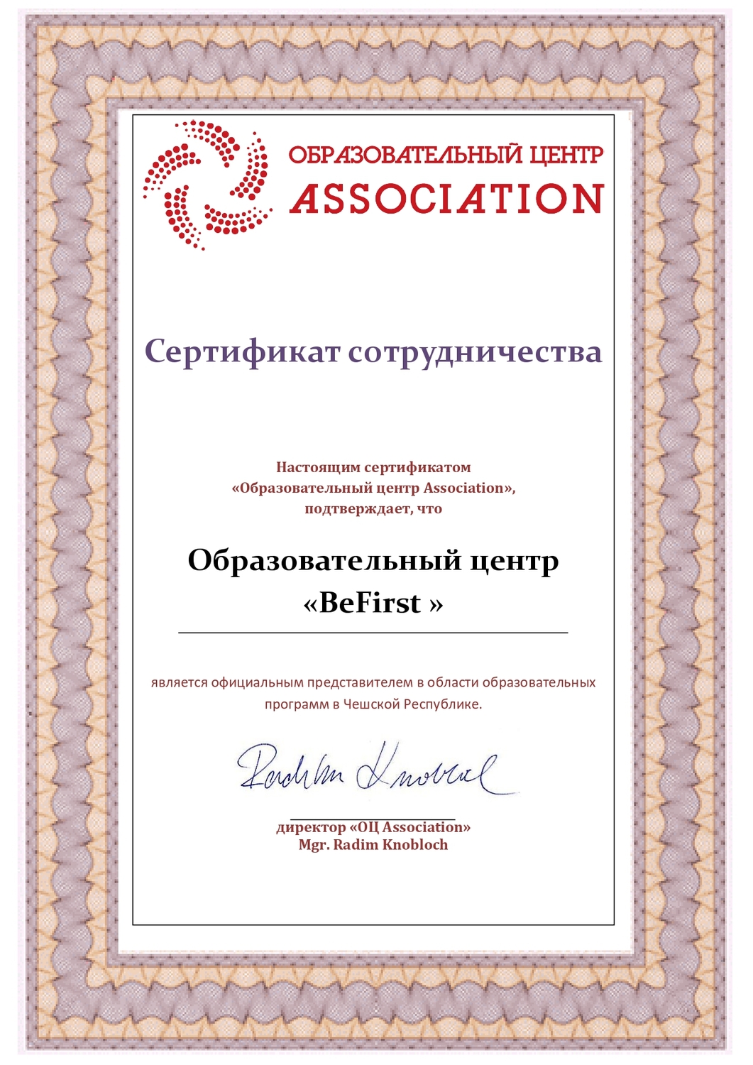 BeFirst Association